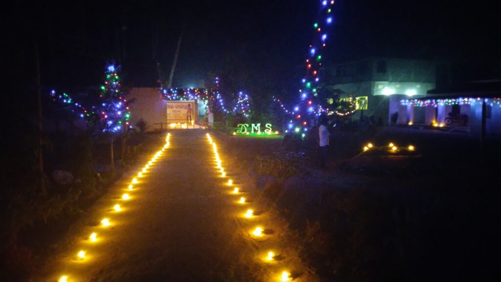 Campus view of the institution